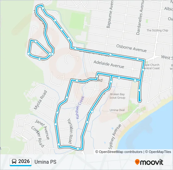 2026 Bus Line Map