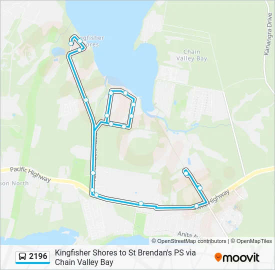 2196 Route: Schedules, Stops & Maps - St Brendans PS (Updated)