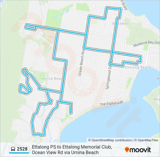 2528 Bus Line Map