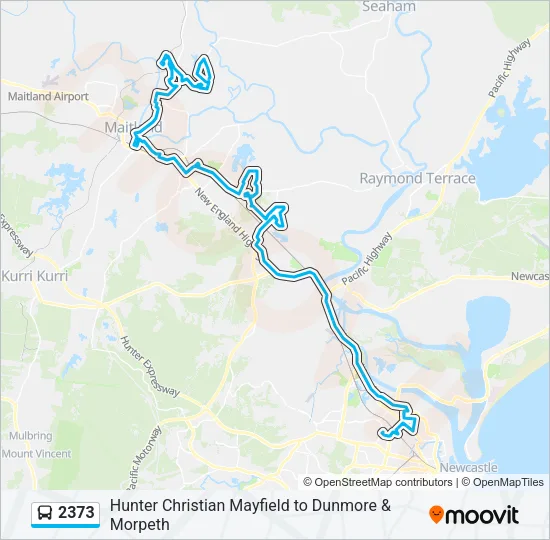 2373 Bus Line Map