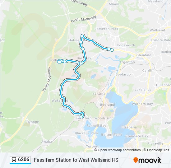 6206  Line Map