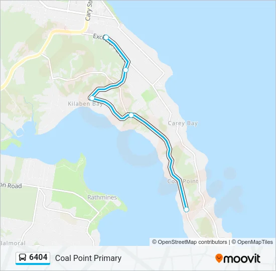 6404 Bus Line Map