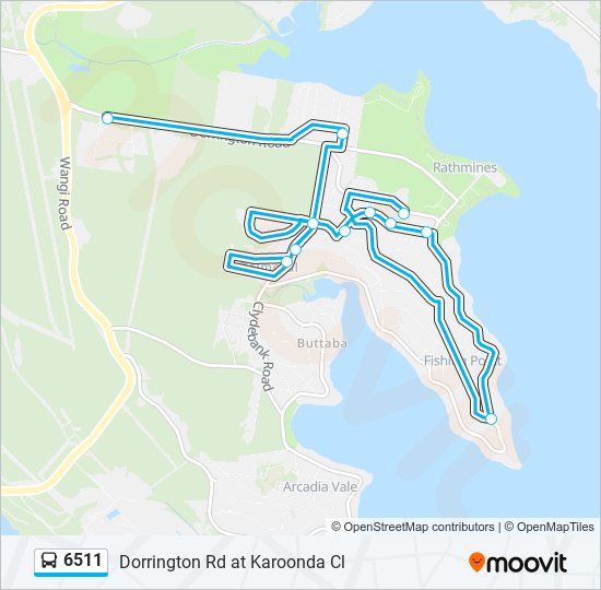 6511  Line Map