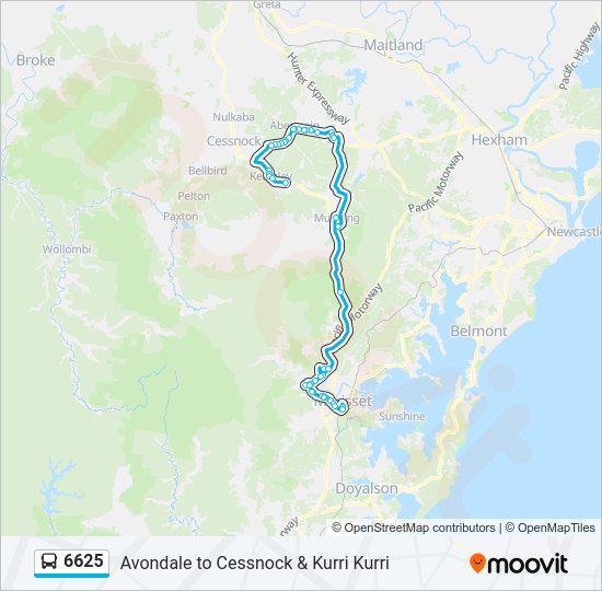 6625  Line Map