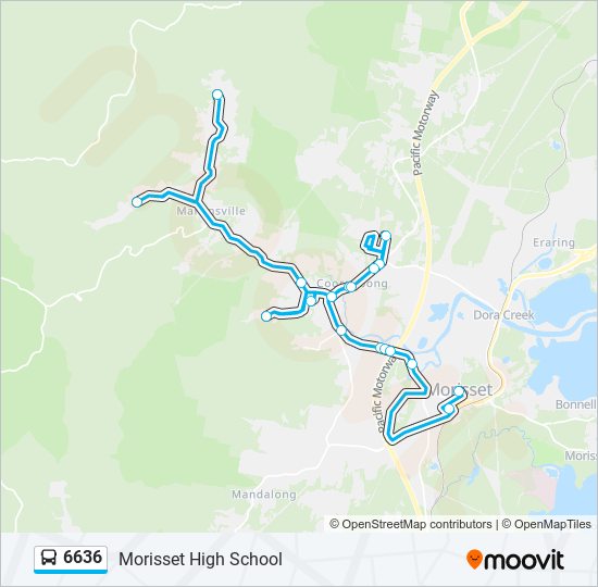 6636  Line Map