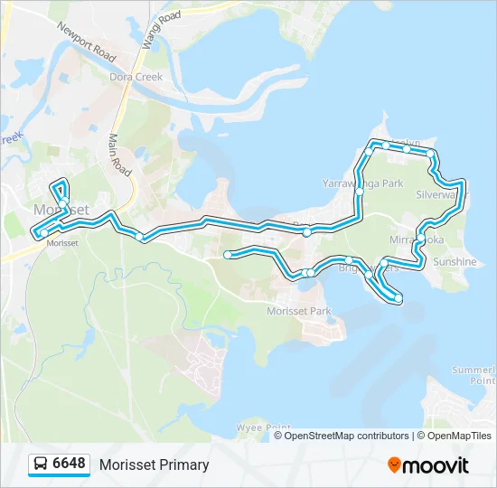 6648 Bus Line Map