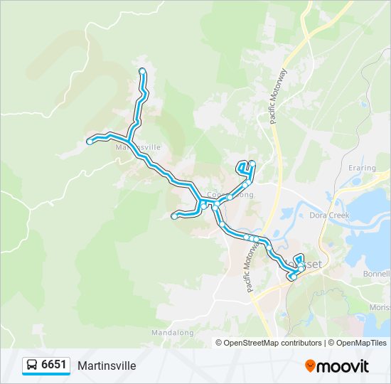 6651  Line Map