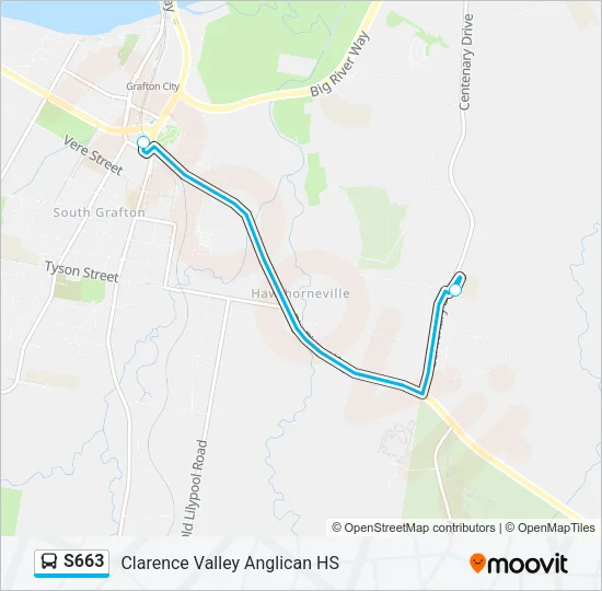 S663  Line Map