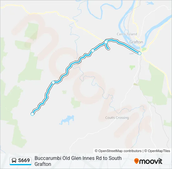 S669 Bus Line Map