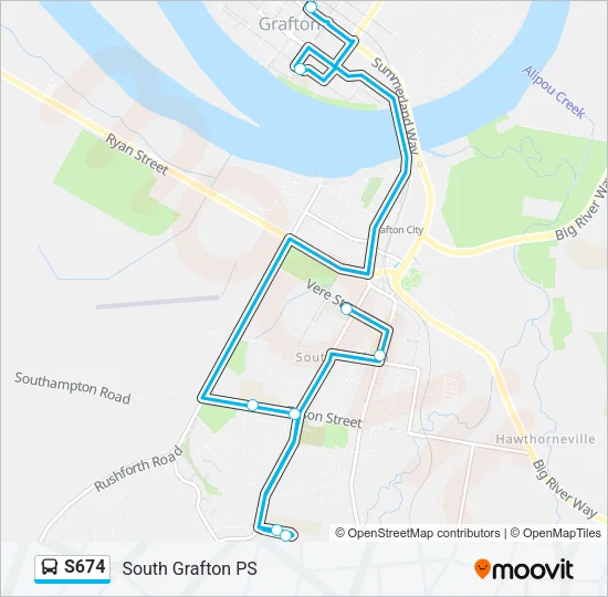 S674  Line Map