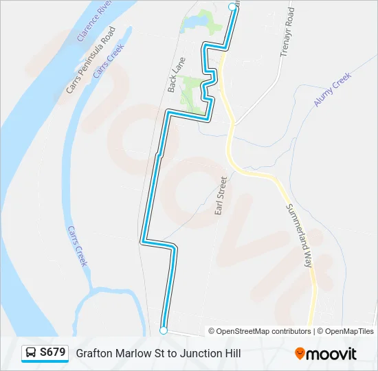 S679 Bus Line Map