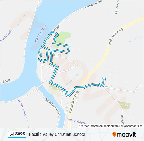 S693  Line Map