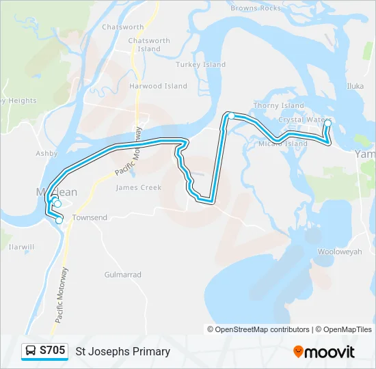 S705  Line Map