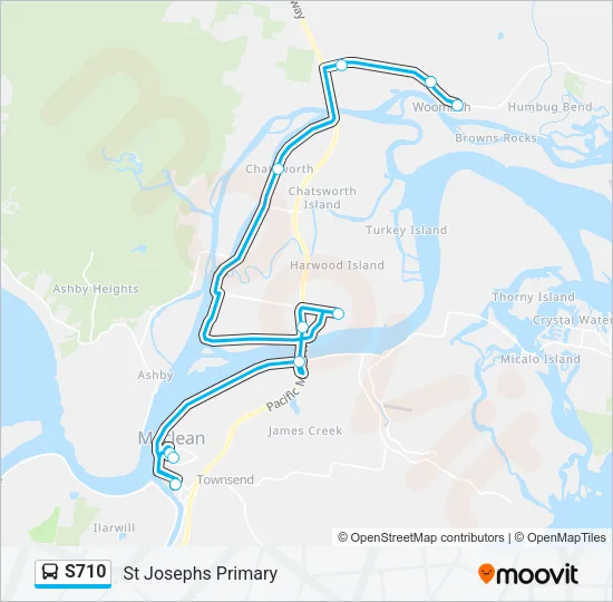 S710  Line Map