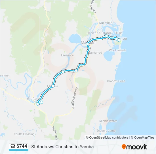 S744  Line Map
