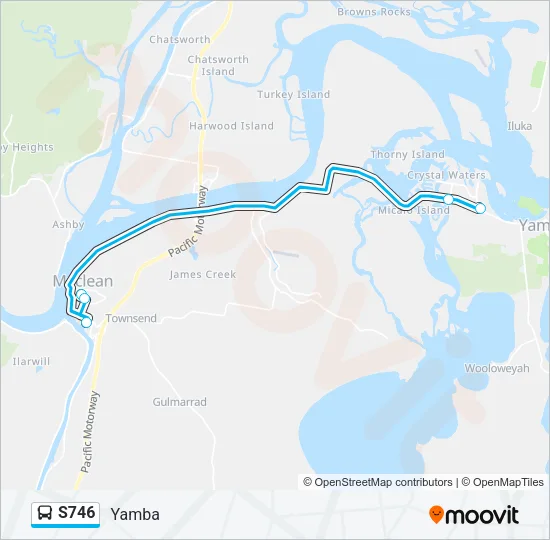 S746  Line Map