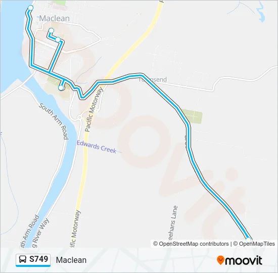 S749  Line Map