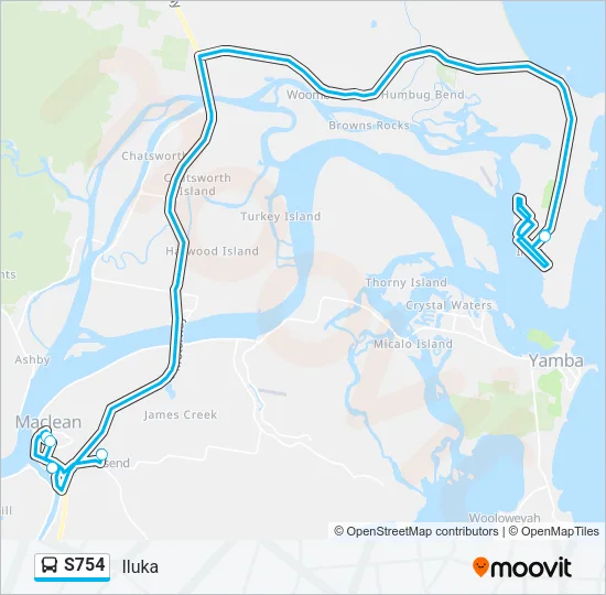 S754  Line Map