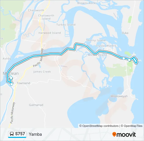 S757  Line Map