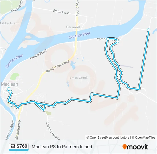S760  Line Map