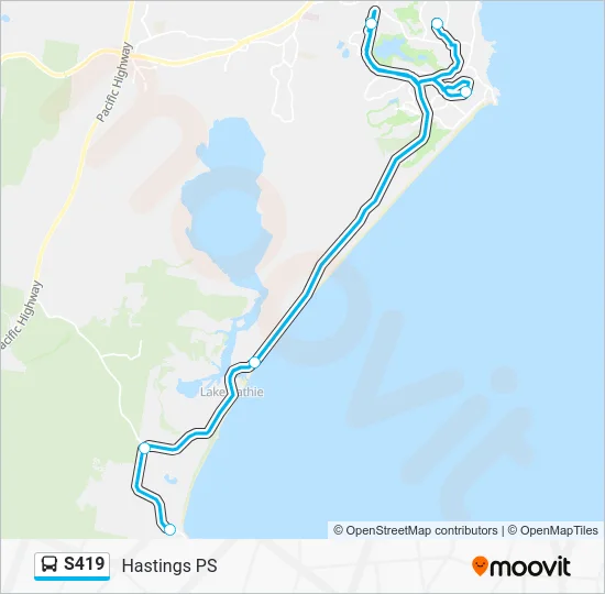 S419 Route: Schedules, Stops & Maps - Hastings PS (Updated)