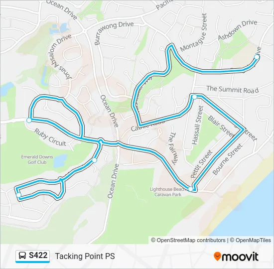 S422 Route: Schedules, Stops & Maps - Tacking Point PS (Updated)