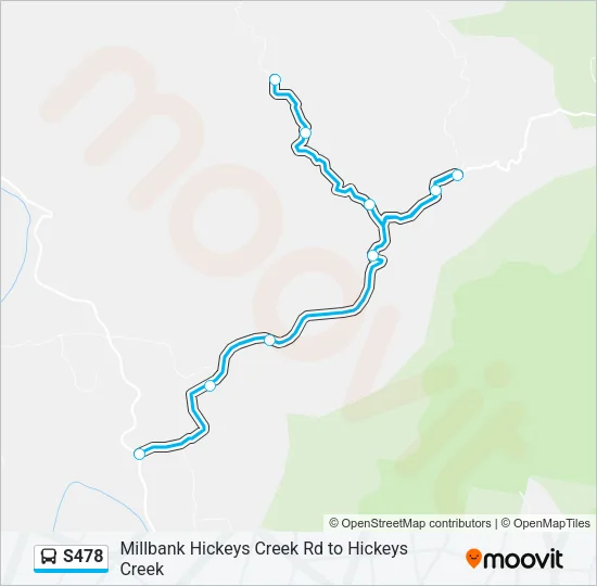 S478 Bus Line Map