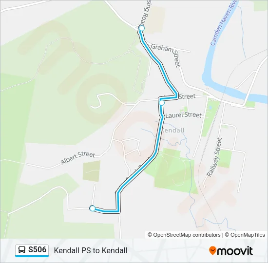 S506 Bus Line Map