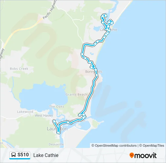 S510 Bus Line Map