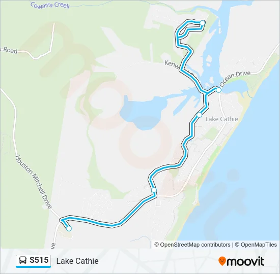 S515 Bus Line Map
