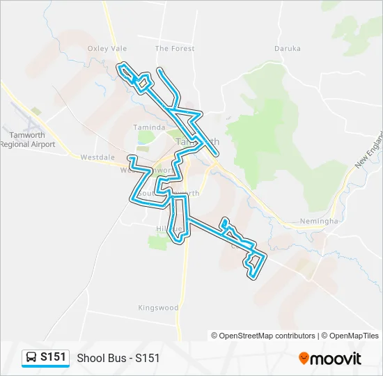 S151 Route: Schedules, Stops & Maps - Shool Bus - S151 (Updated)