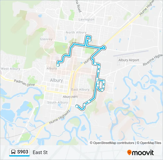 S903 Bus Line Map