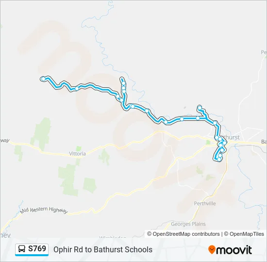 S769 Bus Line Map