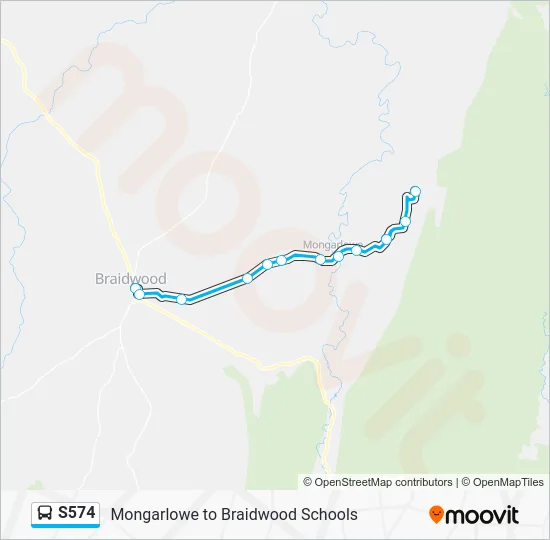 Mapa de S574 de 
