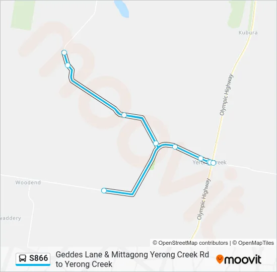 Mapa de S866 de 