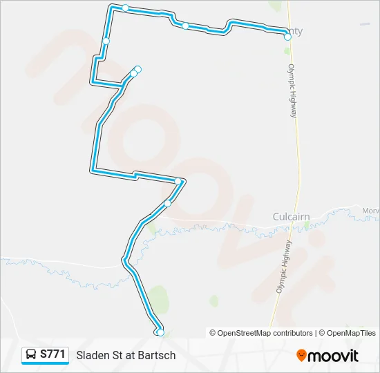 Mapa de S771 de 