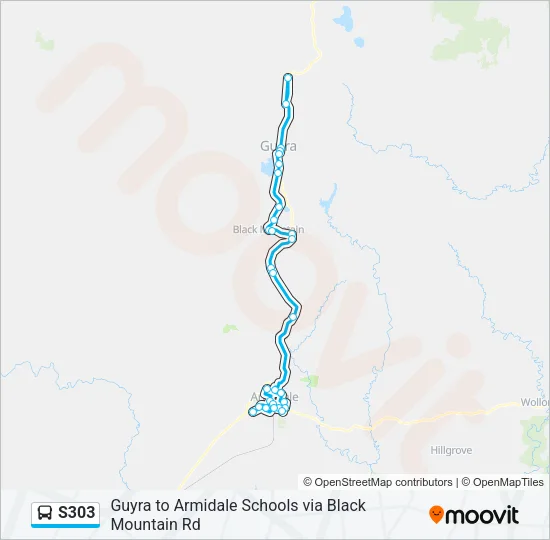 S303 Bus Line Map