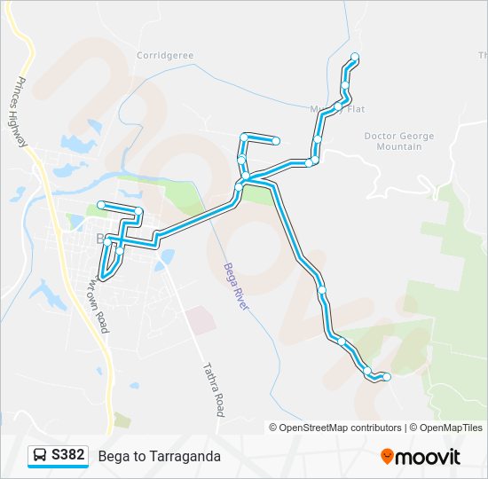 s382 Route: Schedules, Stops & Maps - Tarraganda (Updated)
