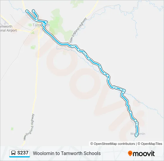 S237 Bus Line Map