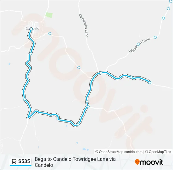 S535 Bus Line Map