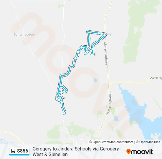 S856 Bus Line Map