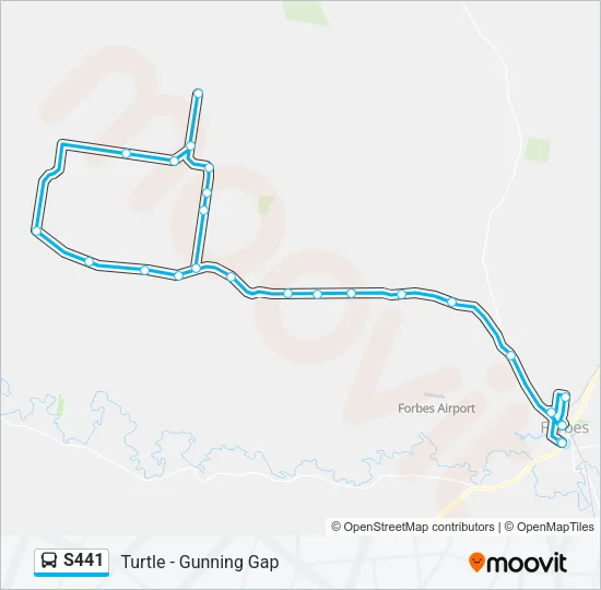 S441 Bus Line Map