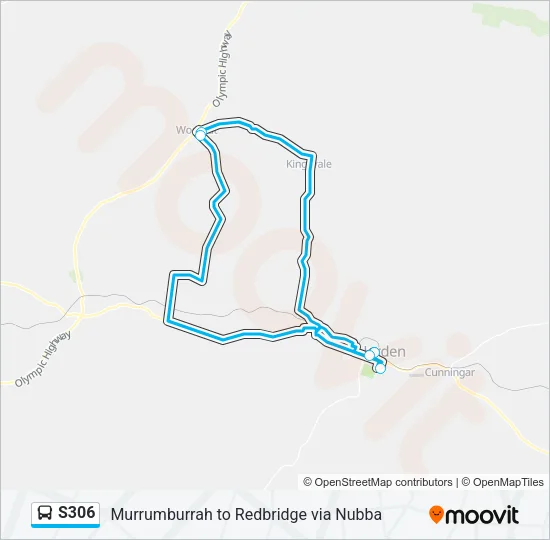 S306 Bus Line Map