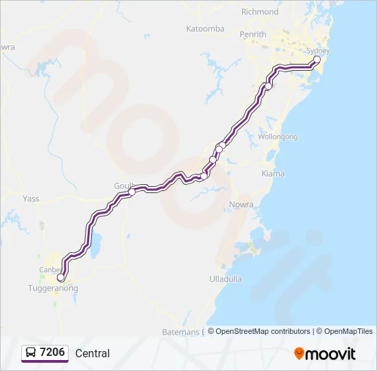 7206  Line Map