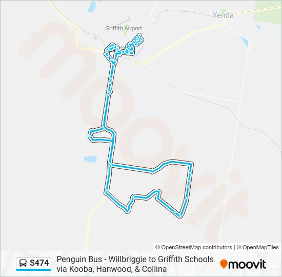S474 Route: Schedules, Stops & Maps - School Bus (Updated)