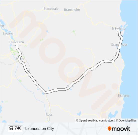 740  Line Map