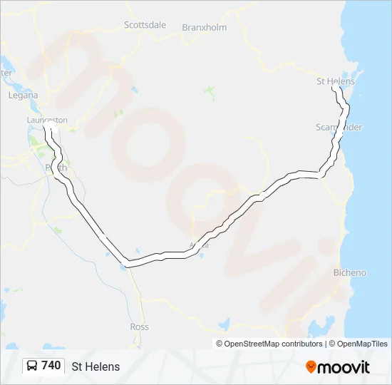 740  Line Map