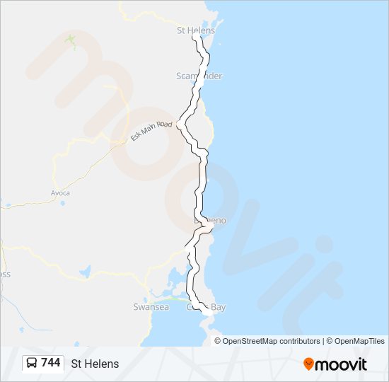 744  Line Map