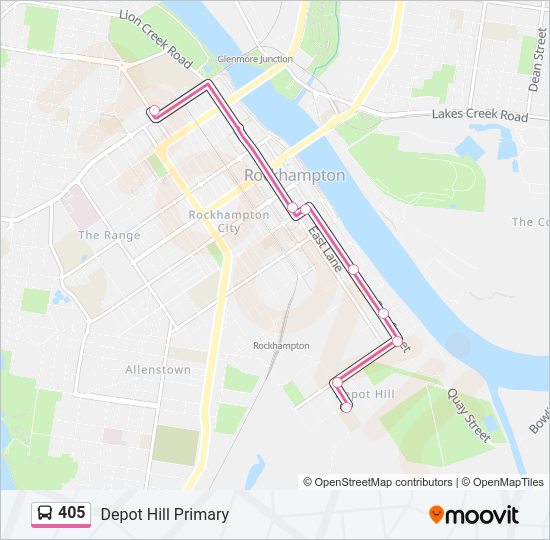 405  Line Map