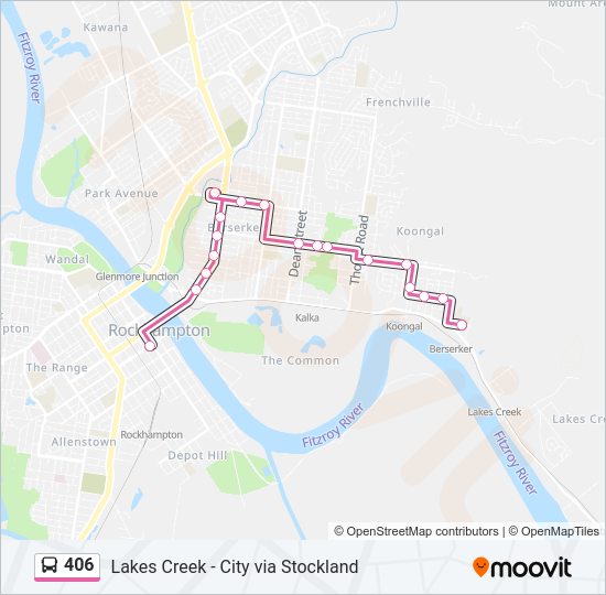 406  Line Map